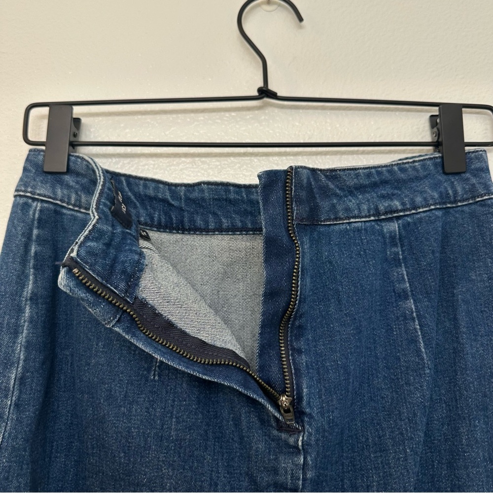 J. Crew Jean Midi Skirt Size 27 - Picture 3 of 4